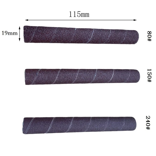 Vielseitige Schleiftrommelhülsen für verschiedene Materialien Körnung 80/150/