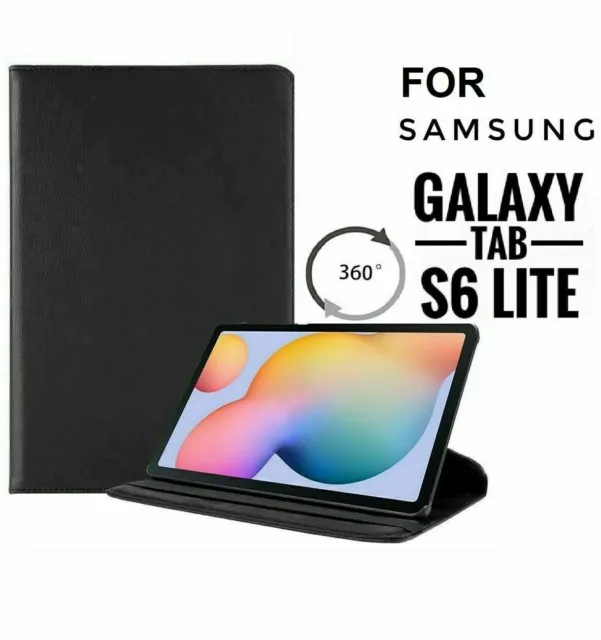 For Samsung Galaxy Tab S6 Lite Case Premium Smart Book Stand Cover P610 /P615