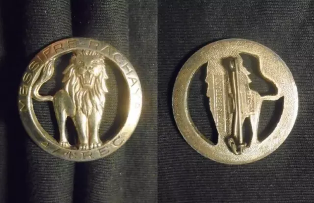 Insigne Militaire – Légion - 1° Rég Étranger De Cavalerie - 4° Esc - A Bertrand
