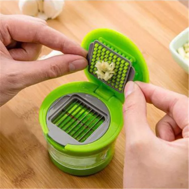 Garlic Press Chopper Slicer Grinder Crusher Hand Presser Kitchen Tools Practical