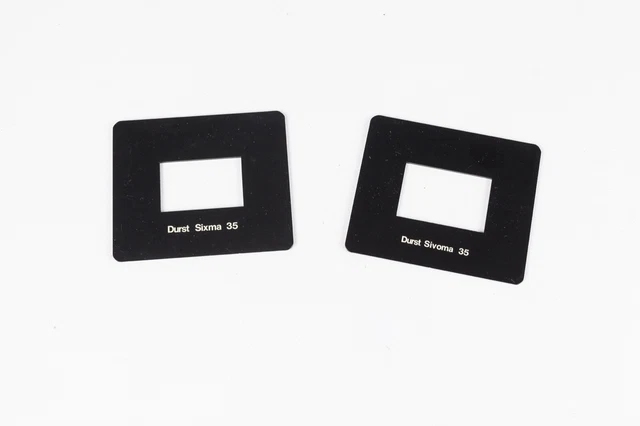 Insertos de nego sin vidrio Durst de 35 mm. SIVOPAR 35 se adapta a ampliadores M601/605/670/707/70