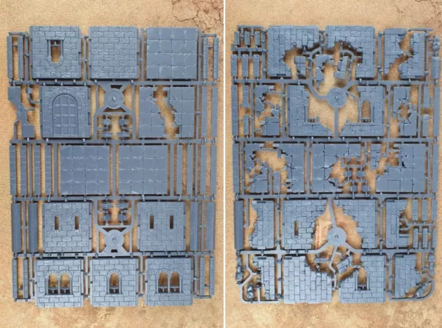 Lord of the Rings Gondor Ruins Terrain Kits | Middle-Earth SBG Scenery Sprues