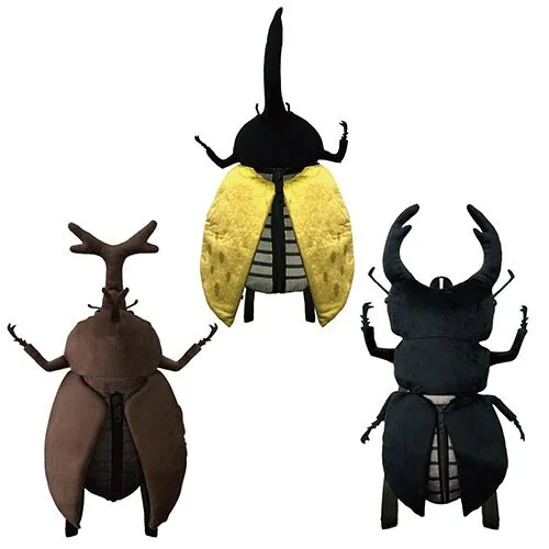 INSECT BACKPACK BEETLE Hercules Beetle Giant Stag Beetle Plush Backpack ...