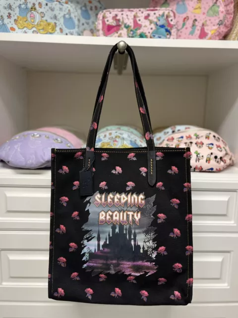 Disney X Coach Sleeping Beauty Castle Tote