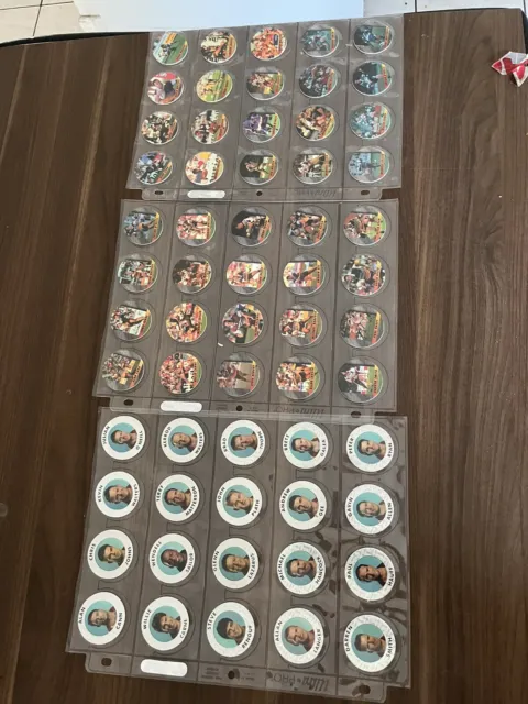 FULL SET 1995 Broncos Rugby League Pogs