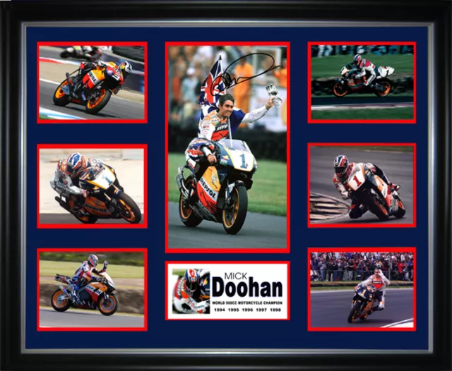 Michael Doohan Framed Memorabilia