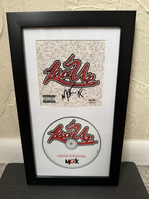 MACHINE GUN KELLY Signed Photo Framed & COA MGK Auto Lost