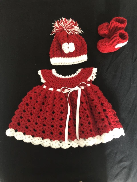 Robe crochet sales bebe 6 mois