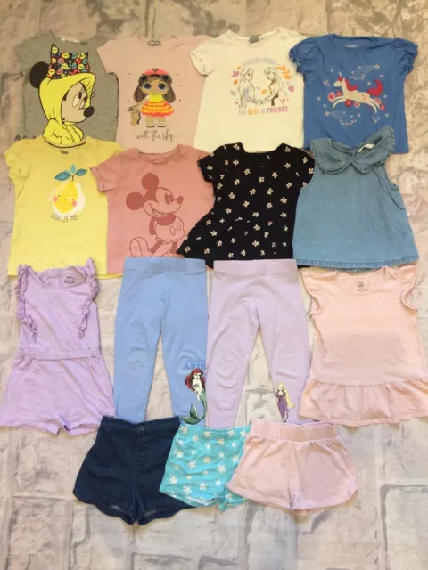 Girls Clothes Bundle 2-3 Years Girls Jojo Maman Gap H&M TU Etc T-shirts Shorts