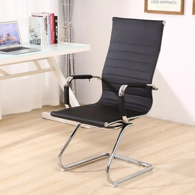 Luxury Executive Racing Gaming Office Chair Gas Lift Cantilever Computer Desk UK