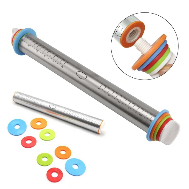 Zeller Teigroller Aus Buche – Ca. 43 Cm Lang, Perfekt Zum Ausrollen Von Teig