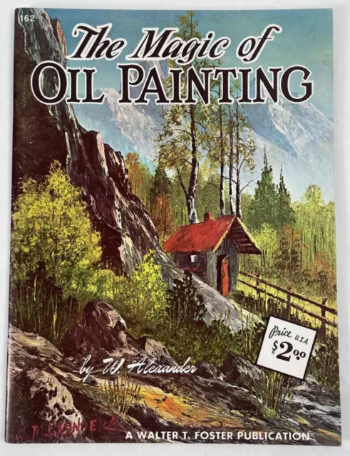 The Oil Painting Book by Blake, Wendon: VG+ Hardcover (1978) 1st