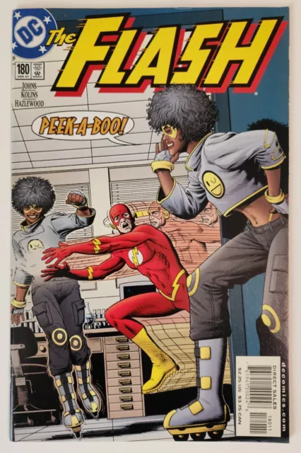 The Flash #180 (2002, DC) VF- Vol 2 1st App of Peek-a-Boo Brian Bolland Cover