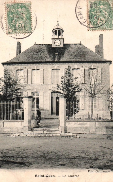 CPA 51 - SAINT-OUEN DOMPROT (Marne) - La Mairie
