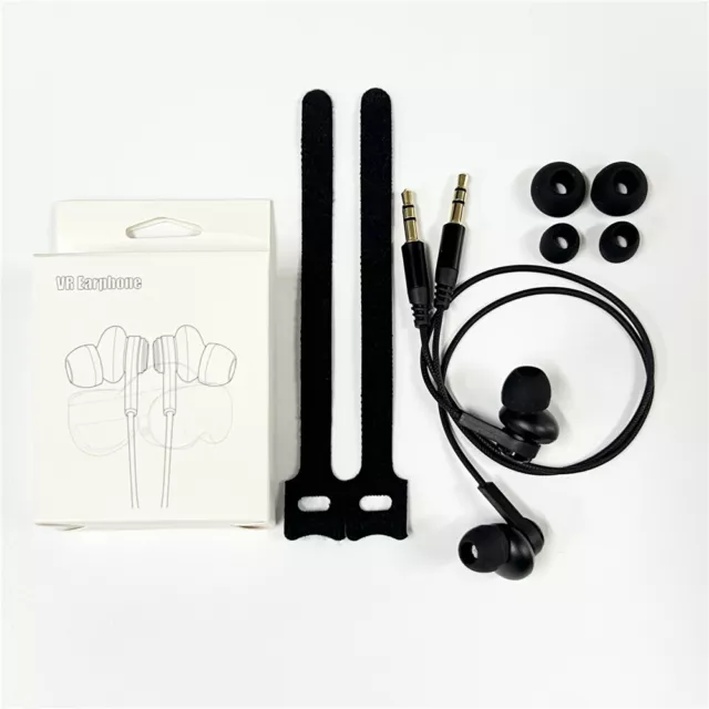 Noise-isolating in-Ear Earphone For Meta Quest3 Accessories VR Headset 3.5mm