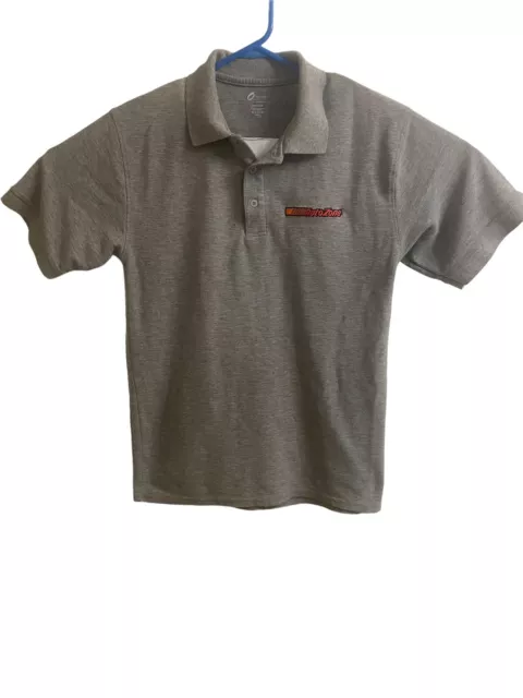 AUTOZONE Employee Uniform Polo Small Adult Gray