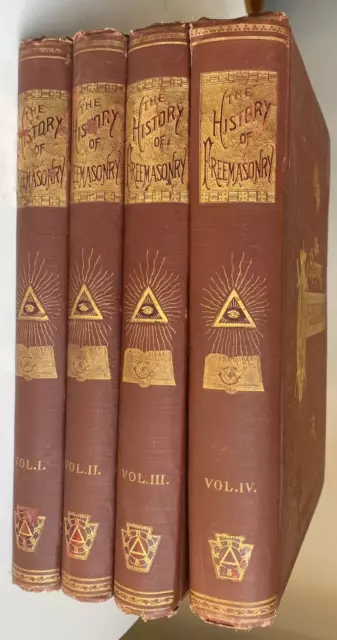 1889 The History Of Freemasonry, Its Antiquities, Symbols, Constitution, Customs