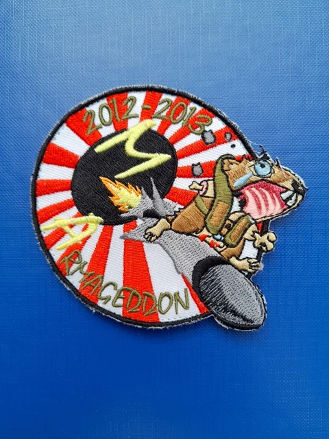 PATCH AÉRONAVALE FLOTTILLE embarquée 4 F Alizés ORIGINAL 1970s feutrine