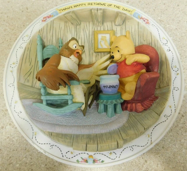 DISNEY BRADFORD EXCHANGE Winnie The Pooh Many Happy Returns Of The Day DISNEY BRADFORD EXCHANGE Winnie The Pooh Many Happy Returns Of The Day