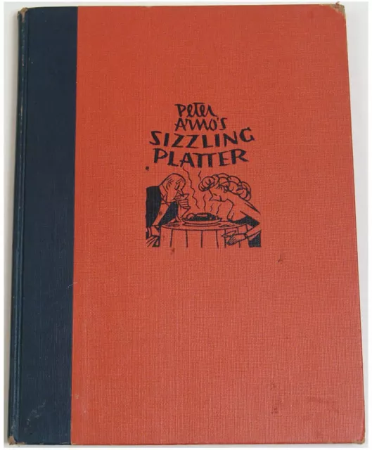 Antique 1949 Book "Peter Arno's Sizzling Platter"