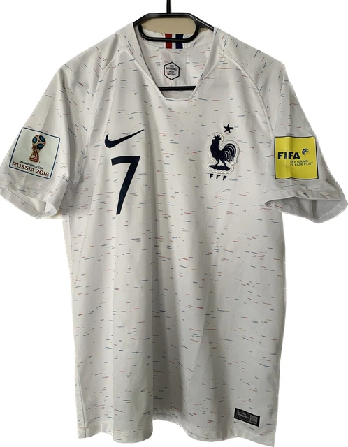 MAILLOT GRIEZMANN EQUIPE de France Russie 2018 Taille S jersey
