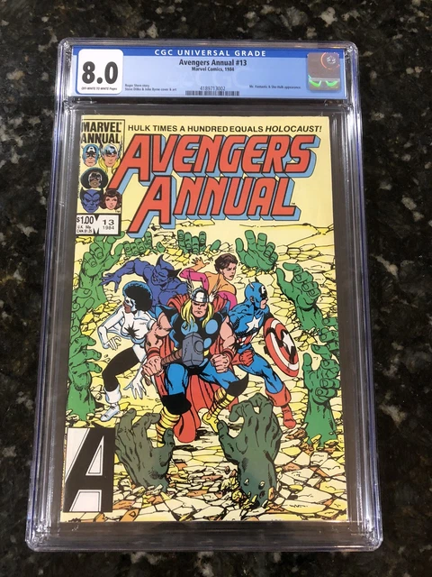 Avengers Annual 13 CGC 8.0 1984 Thor Hulk Captain Marvel - BUY 1, GET $14 OFF 2