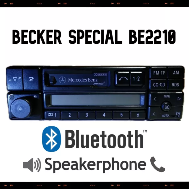 GENUINE MERCEDES-BENZ SPECIAL Becker BE2210 Car Radio with Bluetooth  £331.69 - PicClick UK