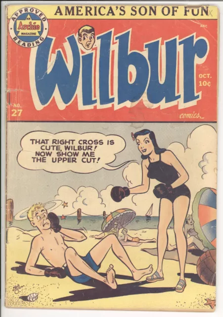 WILBUR  27  GD/VG/3.0  -  Affordable early issue from 1949!