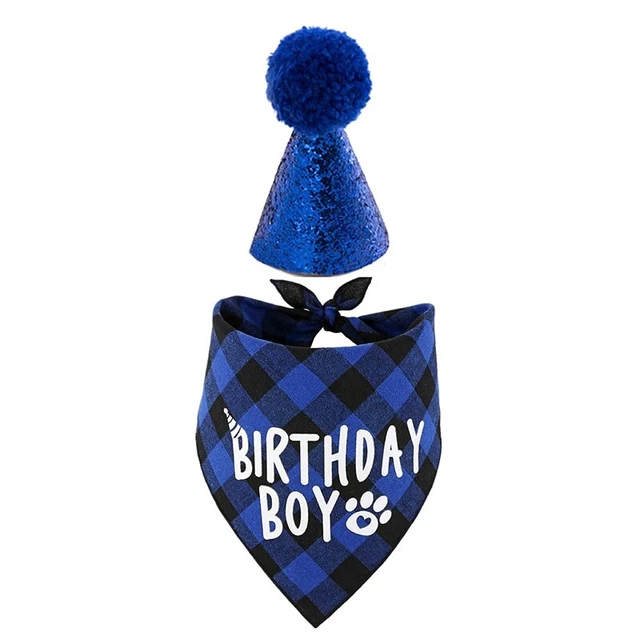 Dog Birtay Party Supplies,Pet Birtay Hat and  Doggy Birtay Bandana2068