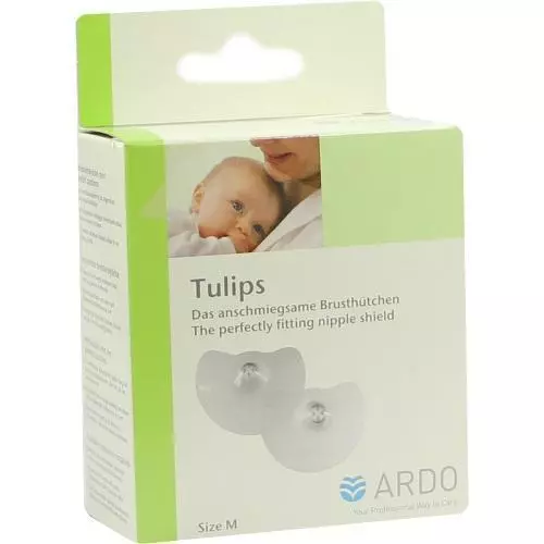 ARDO Tulips Brusthütchen Gr.M 2St PZN 6730082