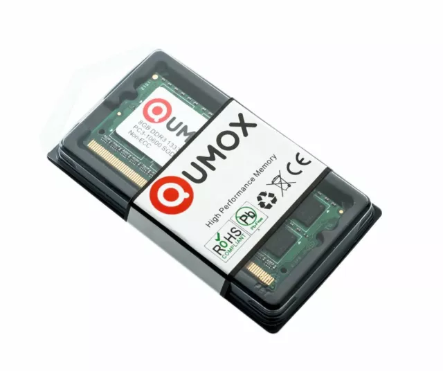 QUMOX 16GB(2x 8GB) DDR3 1333MHz PC3-10600 (204 PIN) SO-DIMM MEMORY kit 2