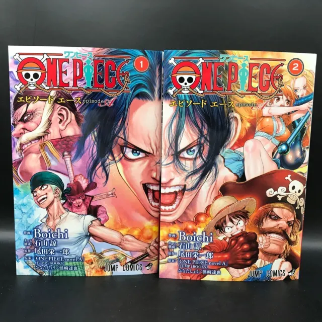 one piece episode a volumi 1-2 lingua giapponese
