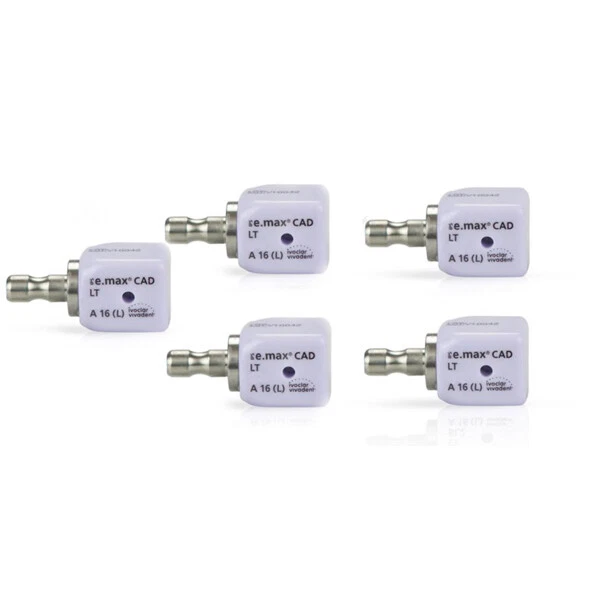 Ivoclar Vivadent 644394 IPS e.max CAD inLab CEREC Blocks LT C2 A16(L) 5/Pk