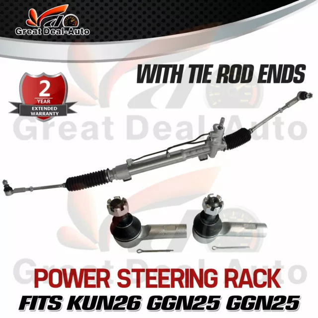 Power Steering Rack With Tie Rod Ends for Toyota Hilux KUN25 KUN26 36 GGN25 4WD