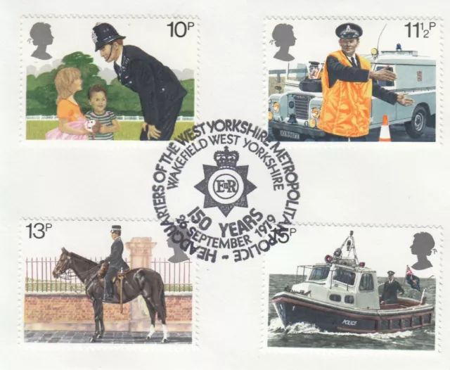 (54686) GB Used Police 1979 ON PIECE