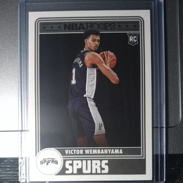 2023-24 Panini Phoenix #256 VICTOR WEMBANYAMA RC Rookie Spurs Basketball Trading Card