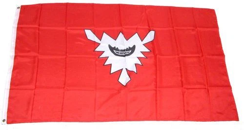 U24 Tischflagge 'Pupsendes Einhorn' - 10x15cm Fahne Mit Schwarzem Kunststoff-Sockel