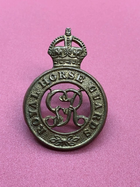 ORIGINAL WW1 BRITISH Army Cap Badge - Royal Horse Guards £12.00 ...