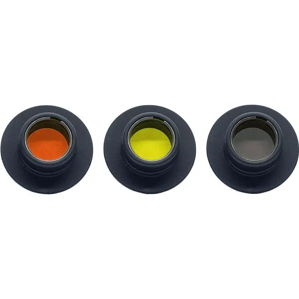 Gehmann #392 colored filters set Orange - Yellow - Smoke for iris 390 only