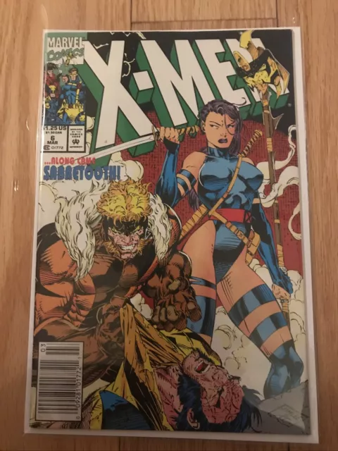 X-men #6 (Marvel Mar 92) Bagged & Boarded Free Shipping