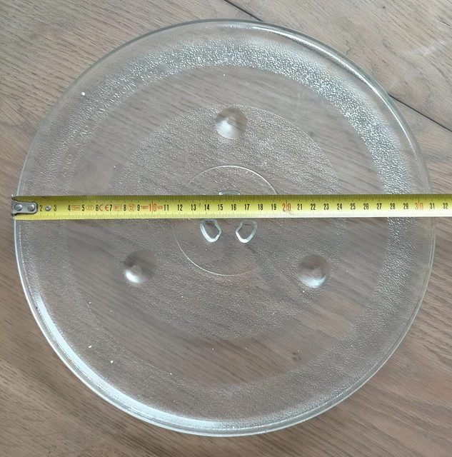 Plateau Tournant en Verre 34 cm pour Four Micro Ondes LG