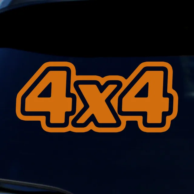 4x4 Decal - Offroad 4x4 Sticker - Buy 1 Get 1 Free