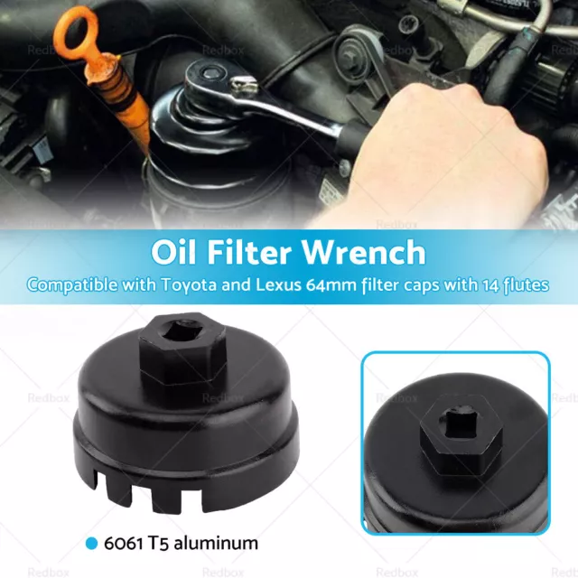 Oil Filter Wrench Cap Housing Tool Remover Suitable For TOYOTA RAV4 Lexus Camry