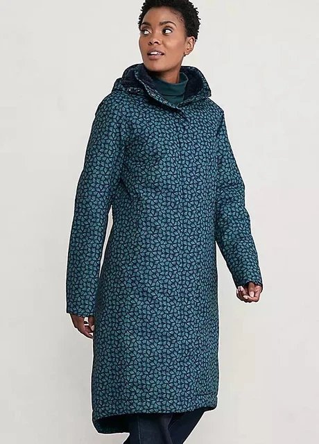 SEASALT JANELLE WATERPROOF Warm Coat size 12 black walking etc