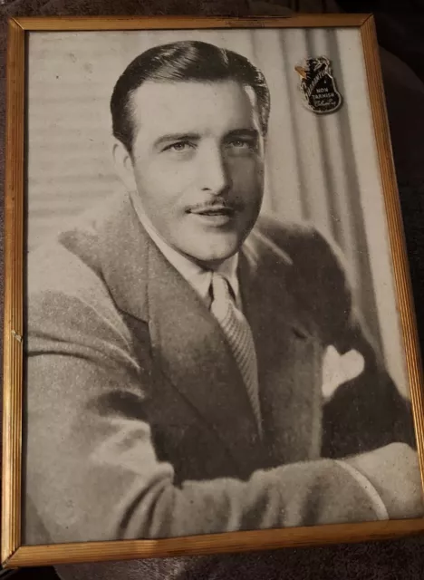 Hollywood ACTOR JOHN BOLES PORTRAIT 1930s VINTAGE ORIGINAL FRAME (FRANKENSTEIN)