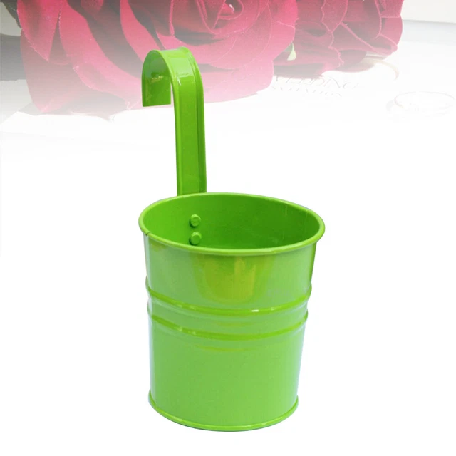 Planteur De Seau Garde-corps Jardinière Suspendue Pots Fleurs Clôture Barrière