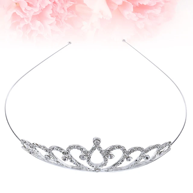 Fascia per capelli strass corone per donna spose sposa regina corone gioielli