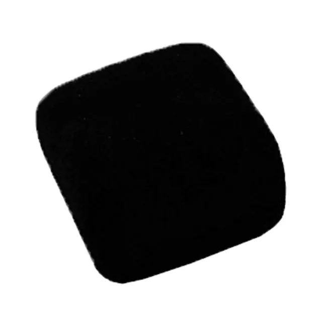 Terciopelo Negro Rebaño Caja para Joyería - Colgante Collar Pendiente 5cm x 5cm
