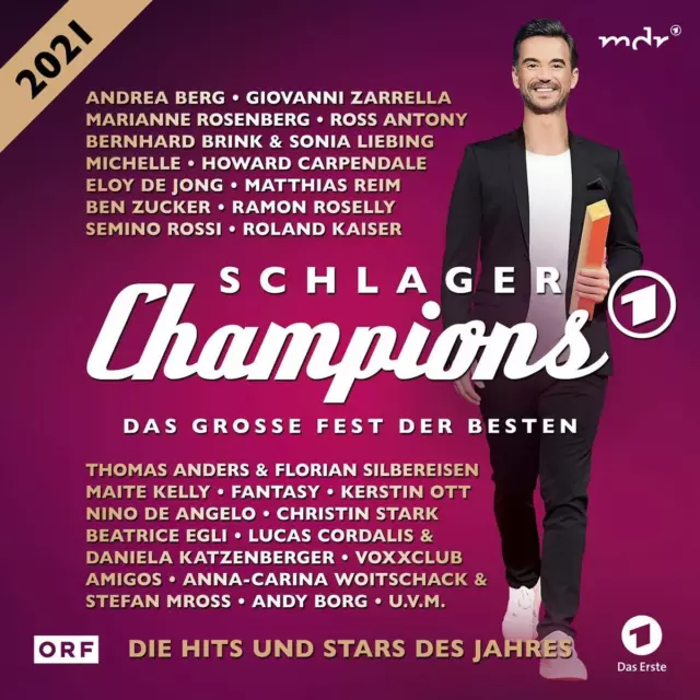 Various - Schlagerchampions 2021-das große Fest der Besten 2CD NEU OVP