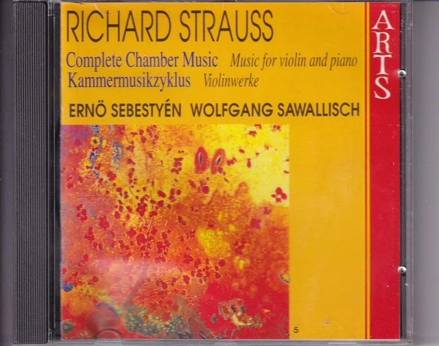 【中古】 Chamber Music Vol． 5 RichardStrauss RICHARD STRAUSS / Complete Chamber Music - 4 // Cd $62.49